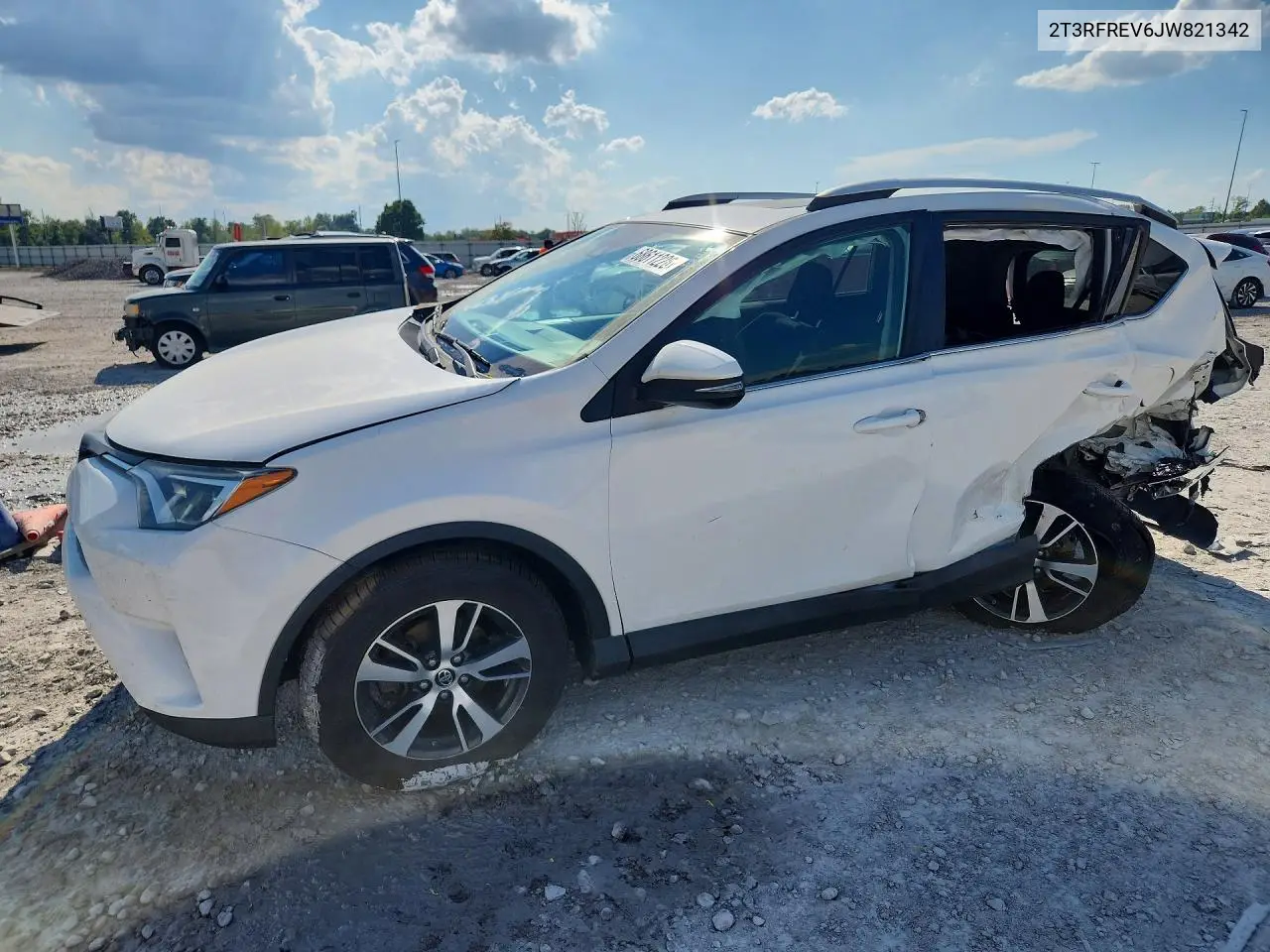TOYOTA RAV 4 2018, VIN 2T3RFREV6JW821342