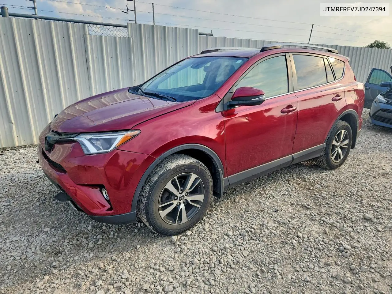 TOYOTA RAV 4 2018, VIN JTMRFREV7JD247394