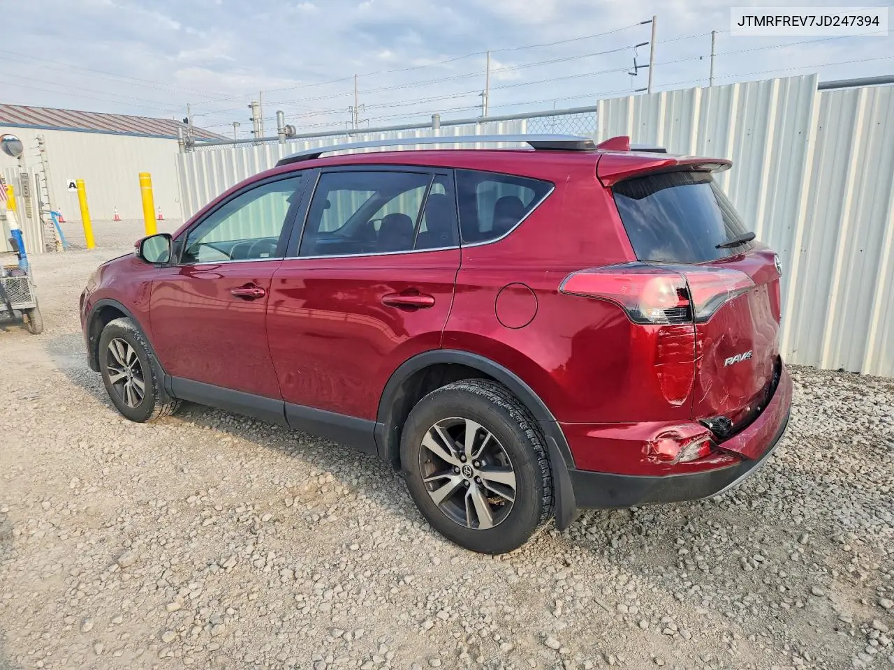 2018 TOYOTA RAV 4 VIN JTMRFREV7JD247394 — фото 2