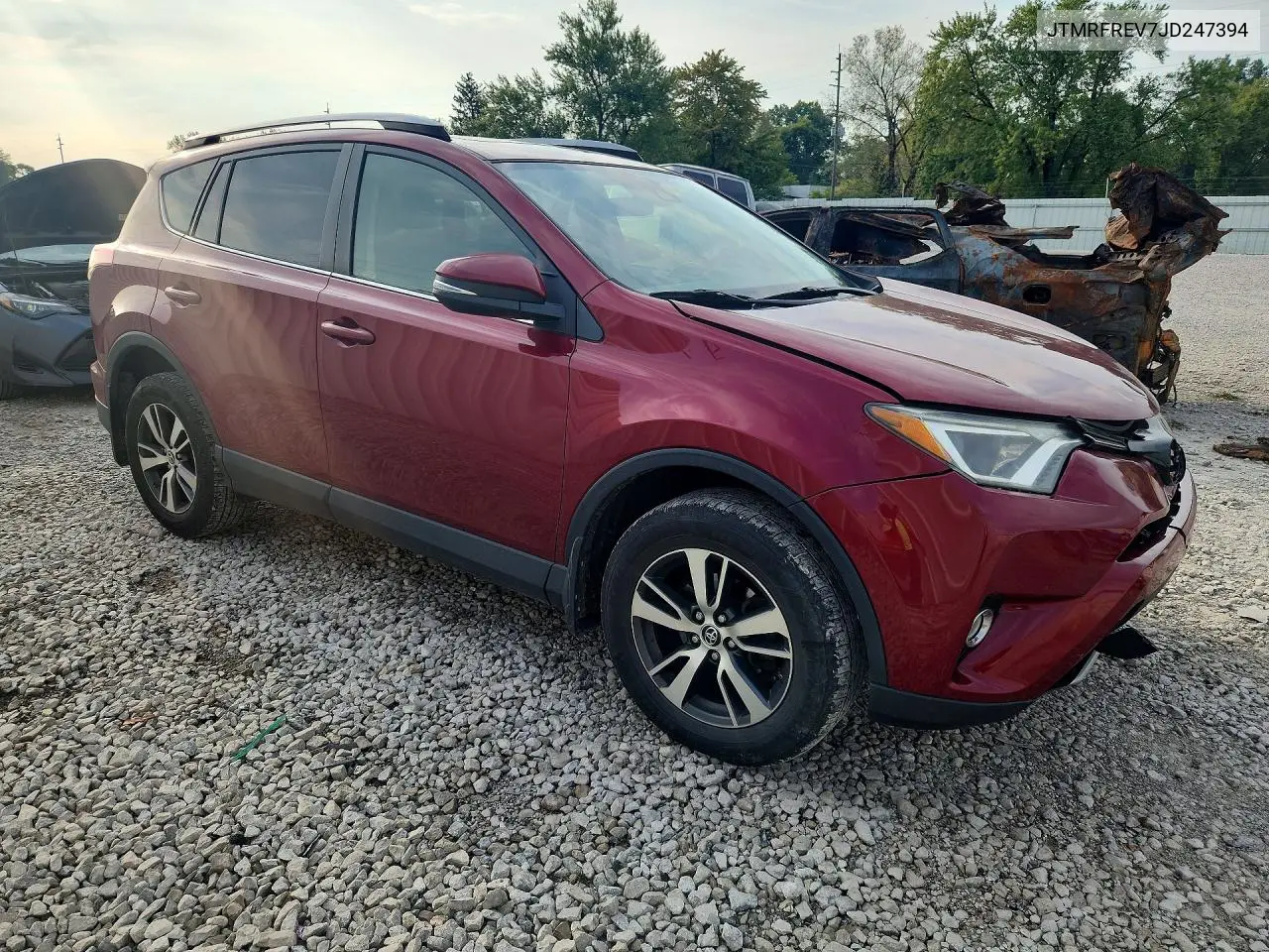 2018 TOYOTA RAV 4 VIN JTMRFREV7JD247394 — фото 4