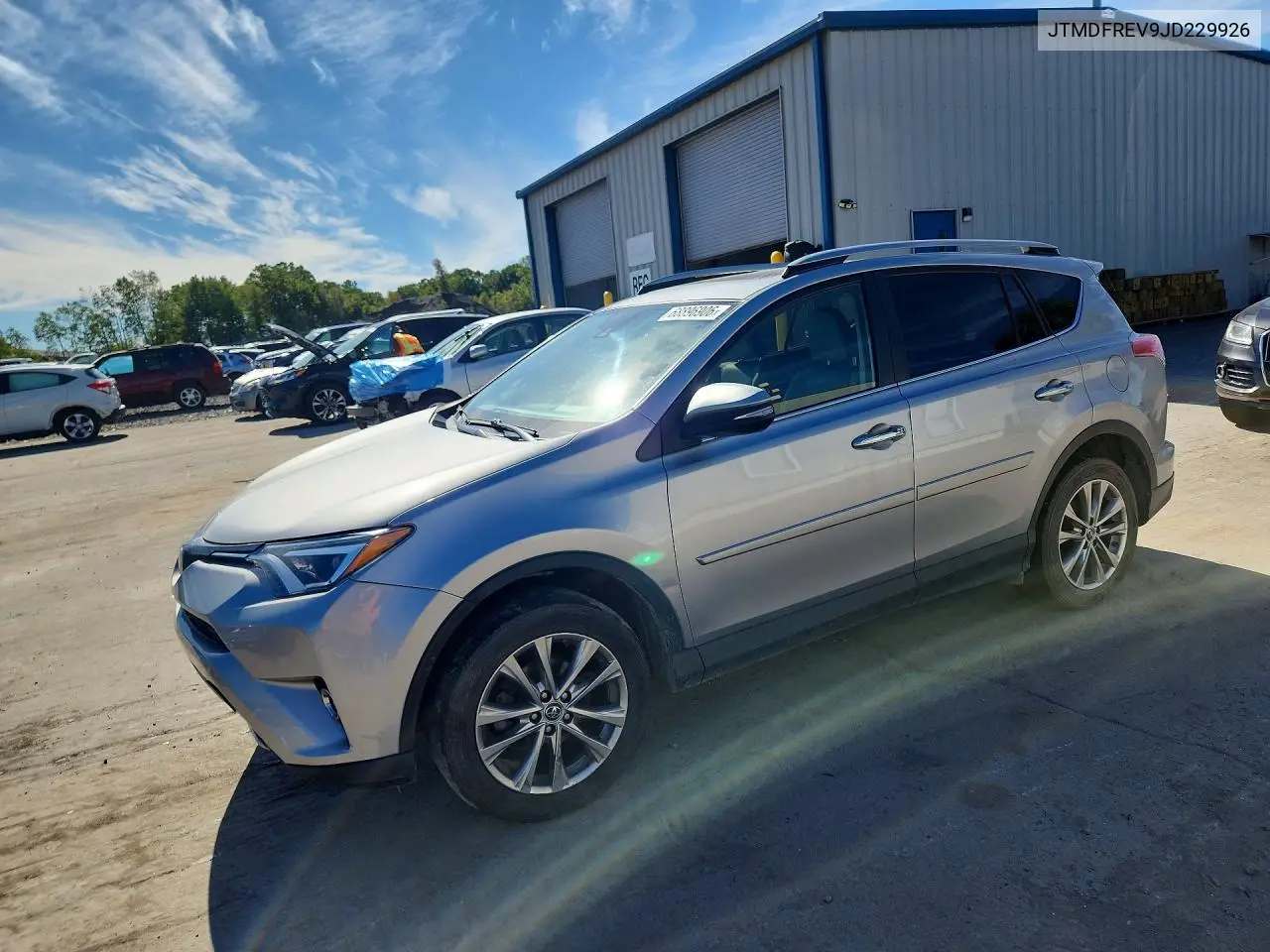 TOYOTA RAV 4 2018, VIN JTMDFREV9JD229926