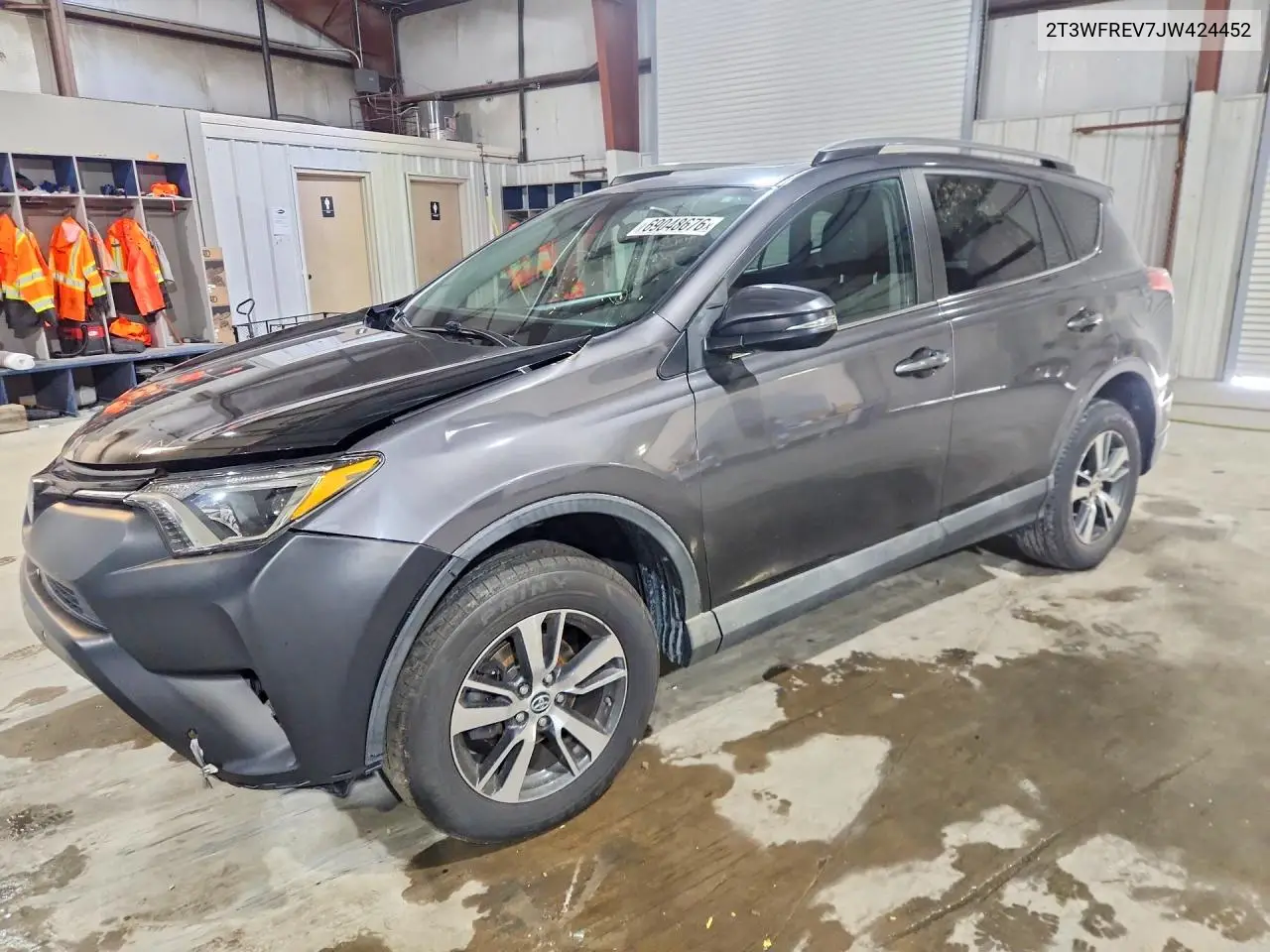 TOYOTA RAV 4 2018, VIN 2T3WFREV7JW424452