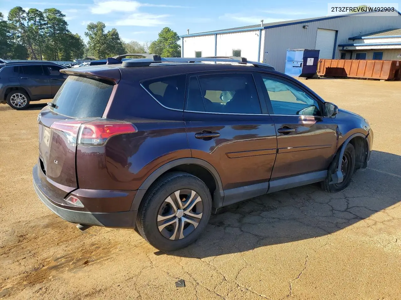 2018 TOYOTA RAV 4 VIN 2T3ZFREV6JW492903 — фото 3