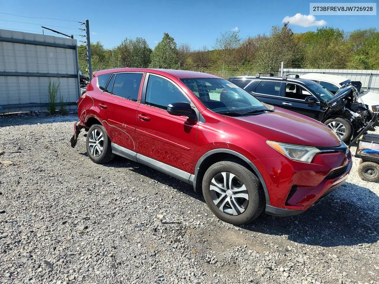 2018 TOYOTA RAV 4 VIN 2T3BFREV8JW726928 — фото 4