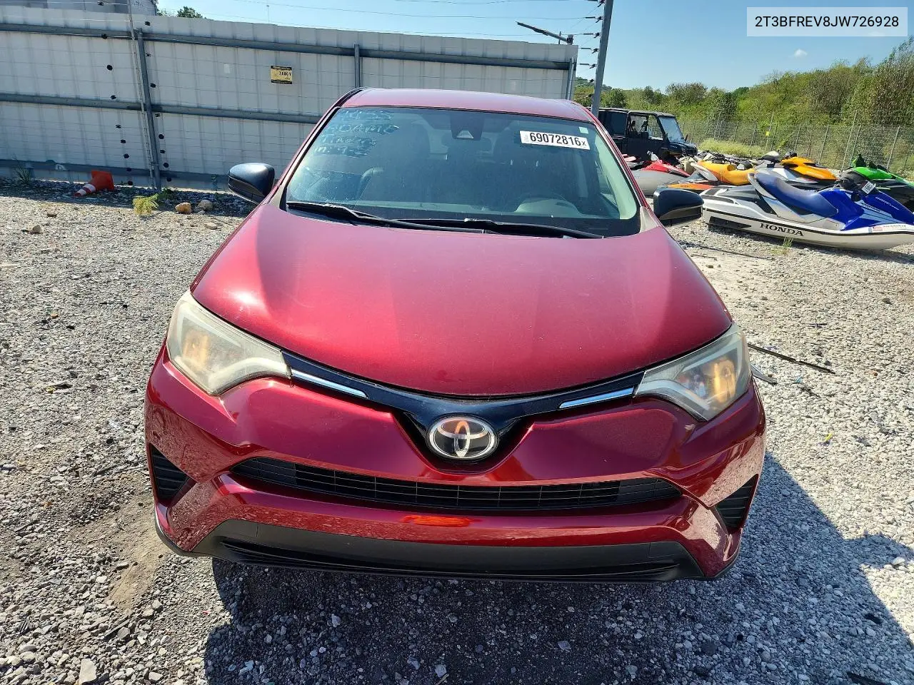 2018 TOYOTA RAV 4 VIN 2T3BFREV8JW726928 — фото 5