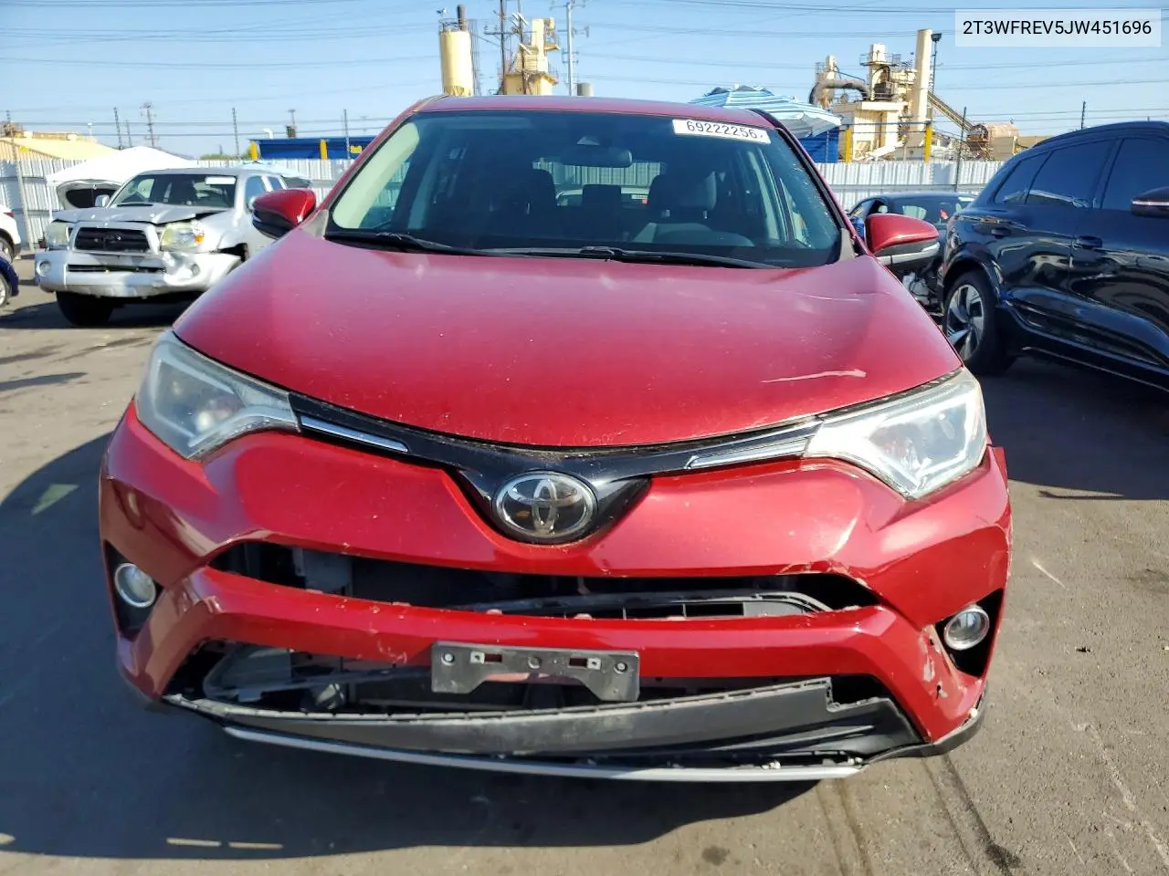 2018 TOYOTA RAV 4 VIN 2T3WFREV5JW451696 — фото 5