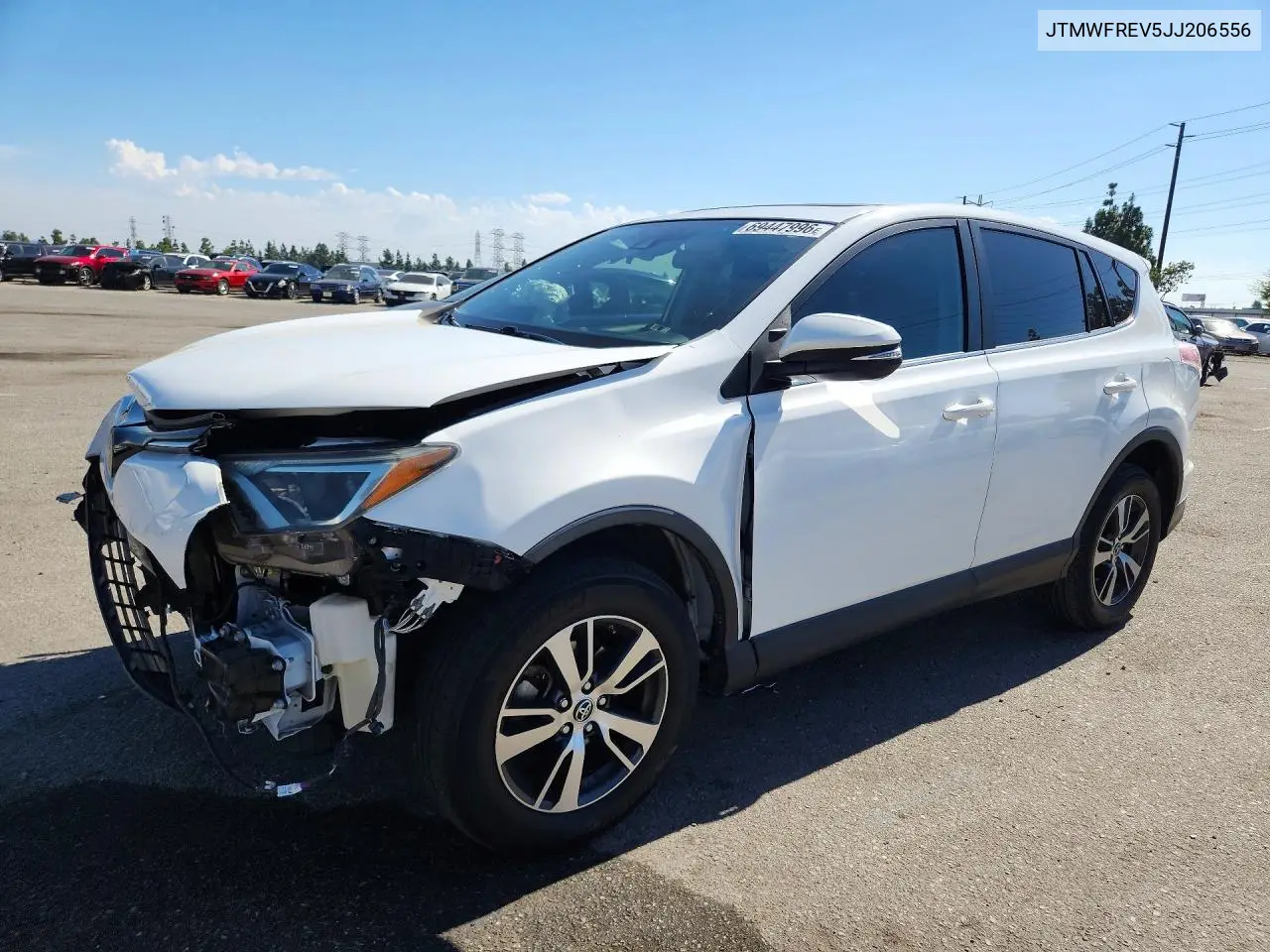 TOYOTA RAV 4 2018, VIN JTMWFREV5JJ206556