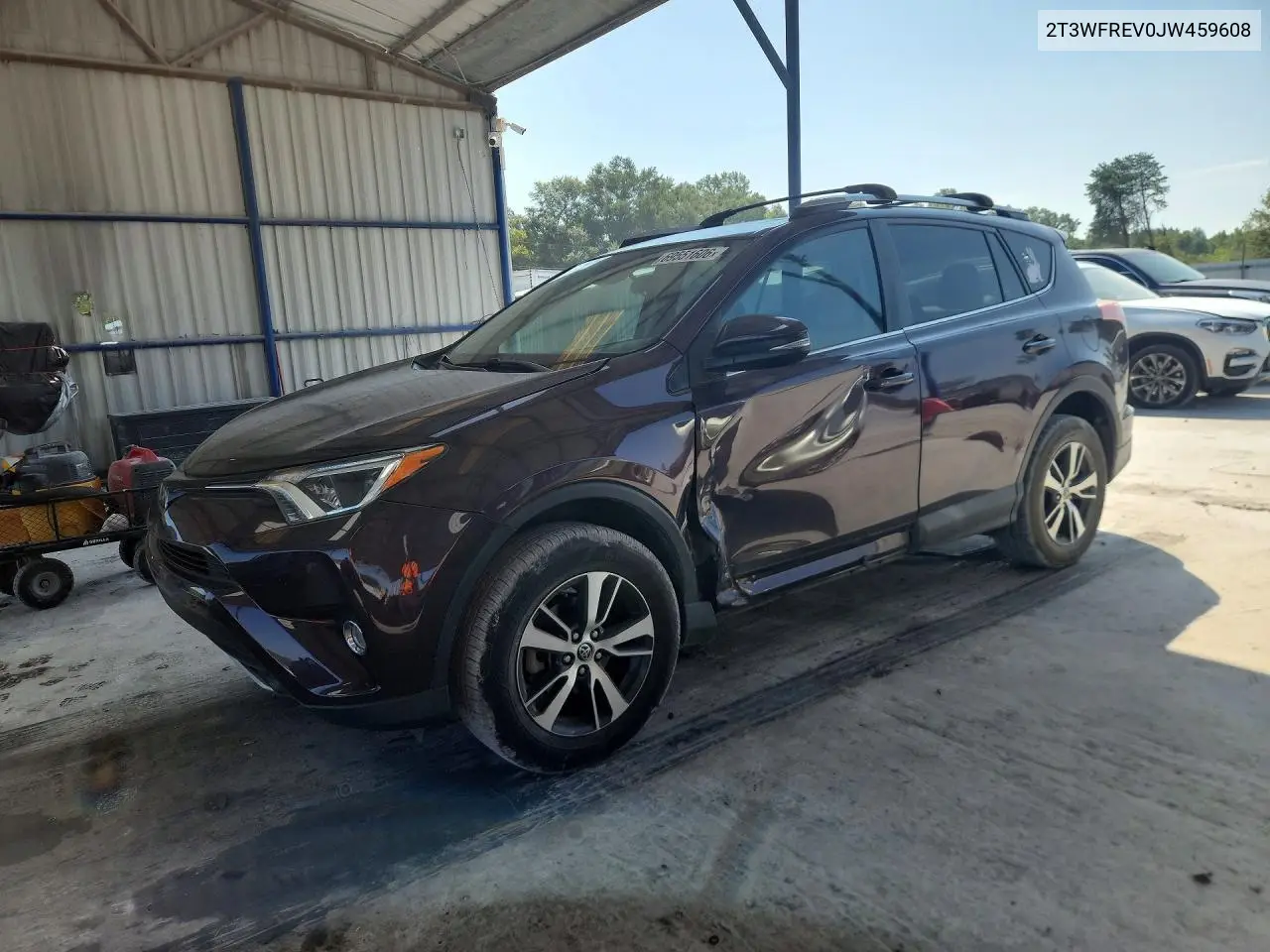 TOYOTA RAV 4 2018, VIN 2T3WFREV0JW459608