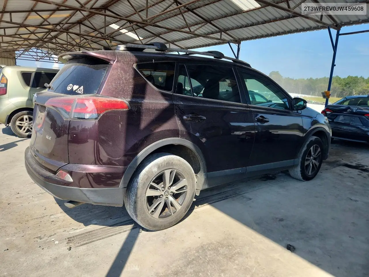 2018 TOYOTA RAV 4 VIN 2T3WFREV0JW459608 — фото 3