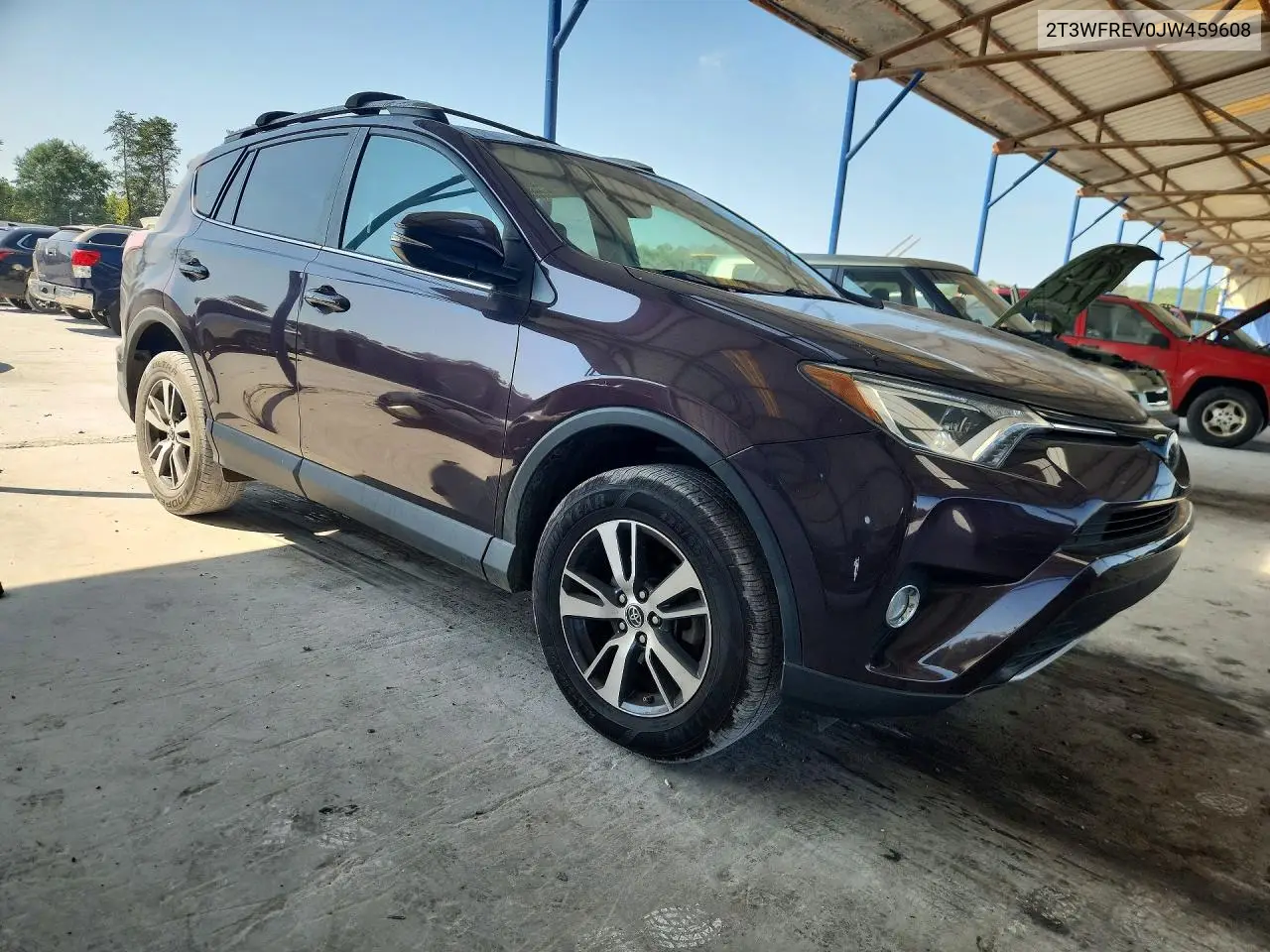 2018 TOYOTA RAV 4 VIN 2T3WFREV0JW459608 — фото 4
