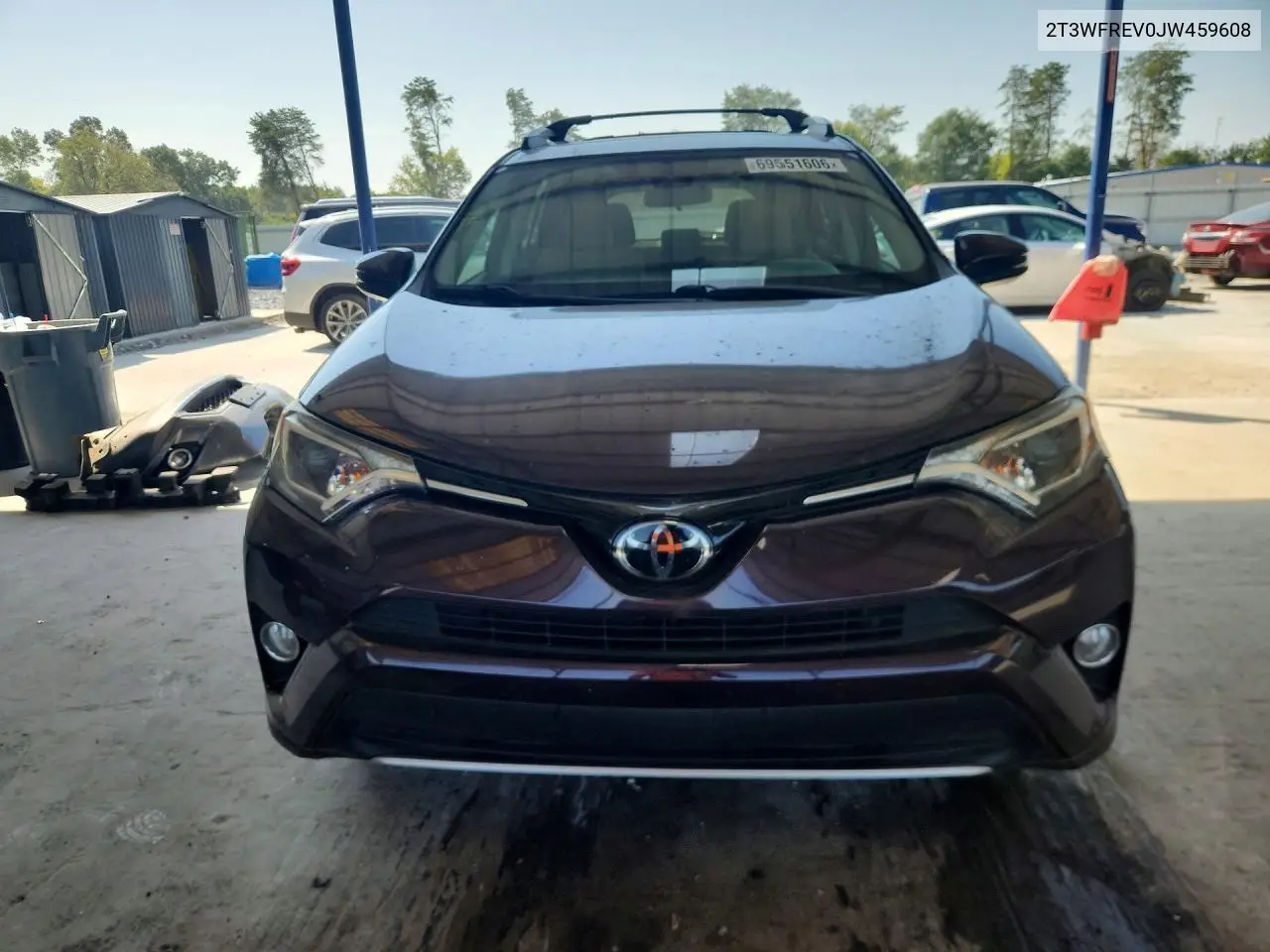 2018 TOYOTA RAV 4 VIN 2T3WFREV0JW459608 — фото 5