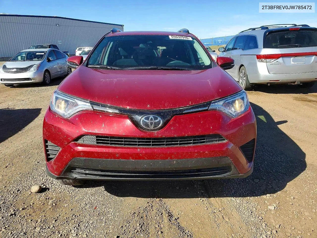 2018 TOYOTA RAV 4 VIN 2T3BFREV0JW785472 — фото 5