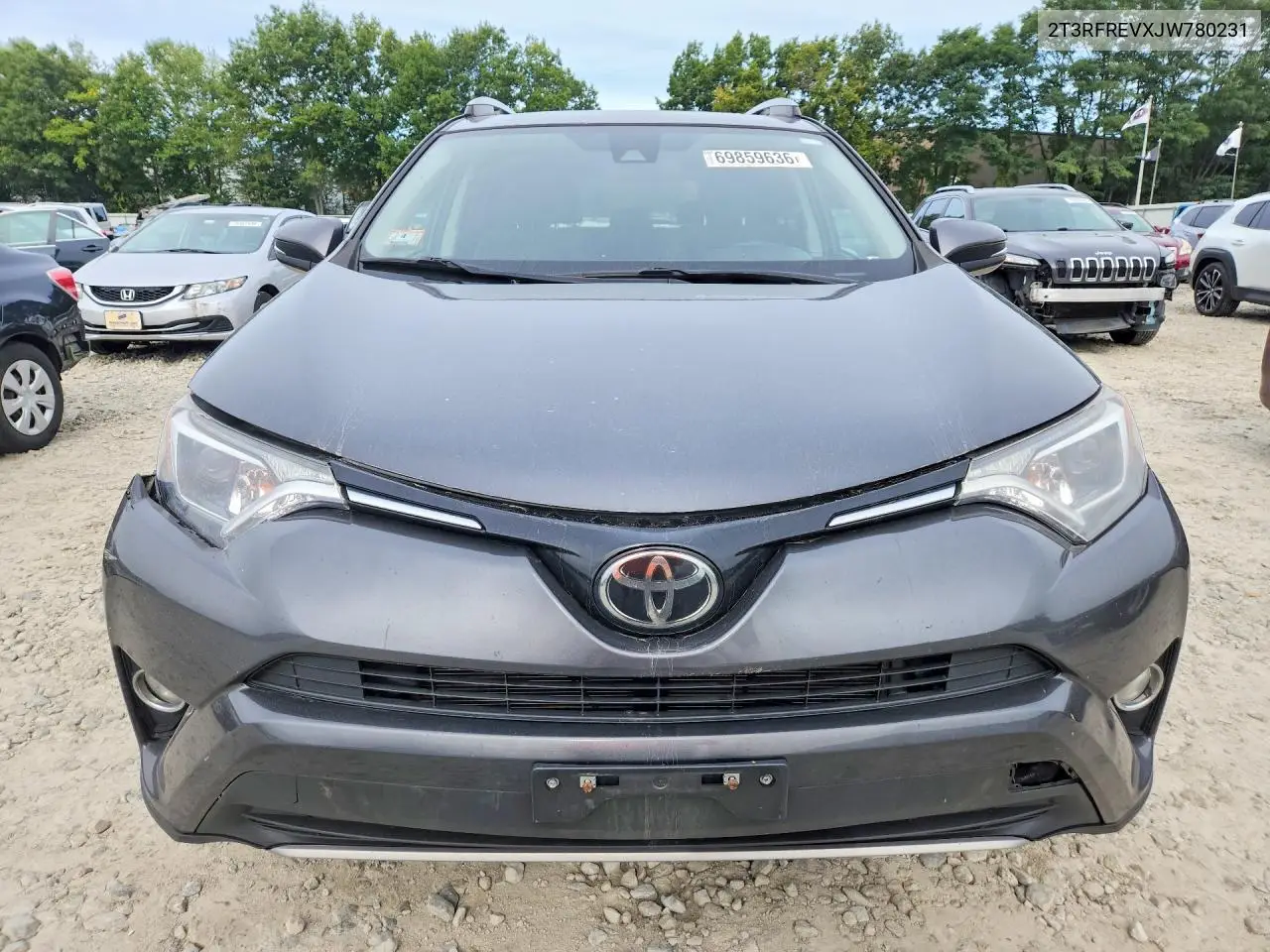 2018 TOYOTA RAV 4 VIN 2T3RFREVXJW780231 — фото 5