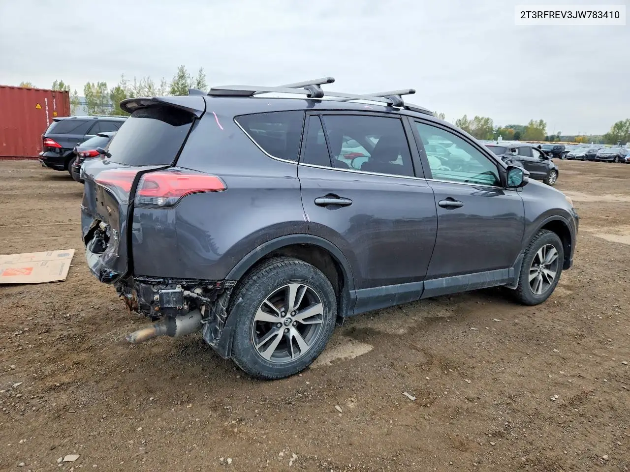 2018 TOYOTA RAV 4 VIN 2T3RFREV3JW783410 — фото 3