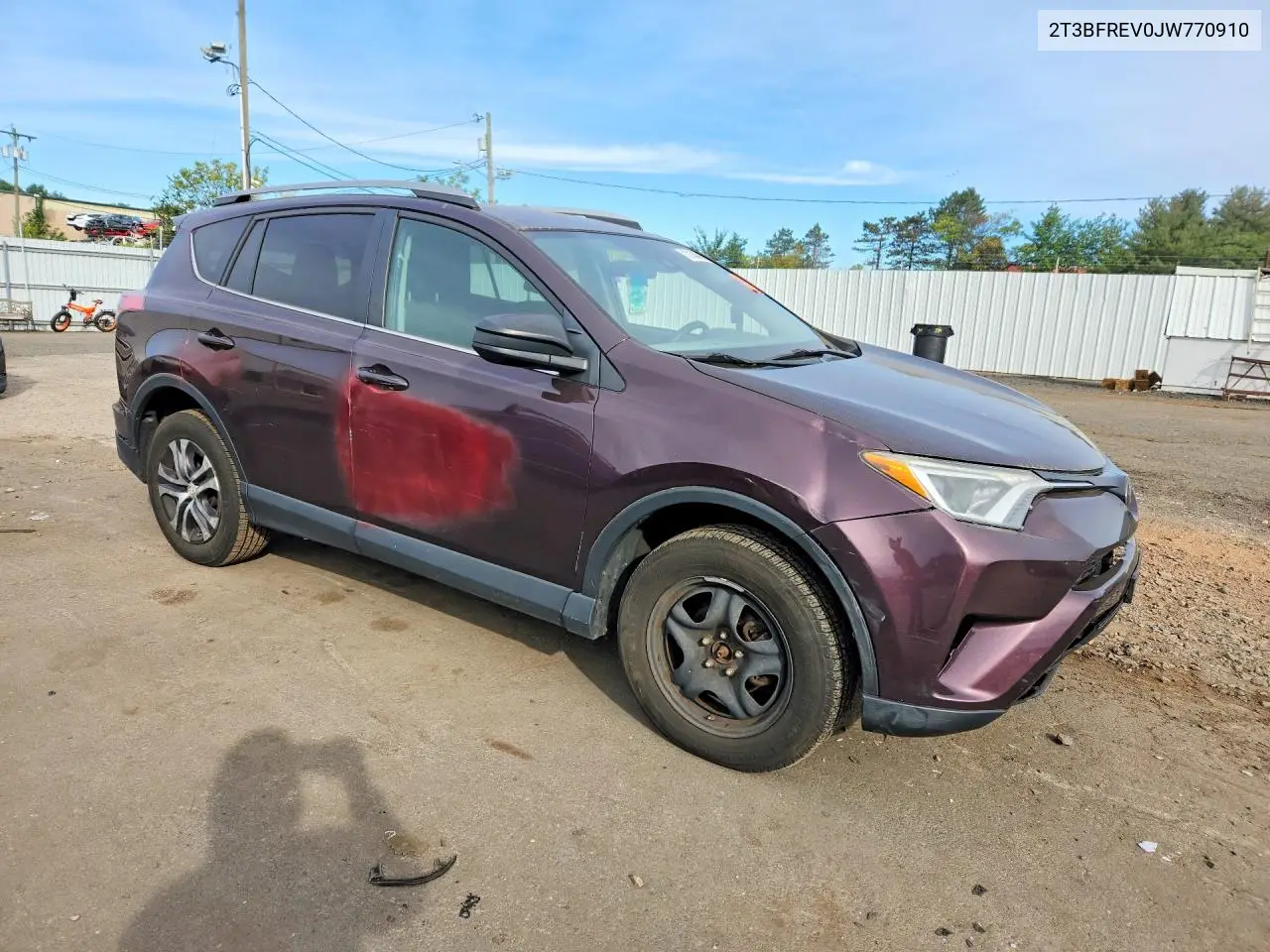 2018 TOYOTA RAV 4 VIN 2T3BFREV0JW770910 — фото 4