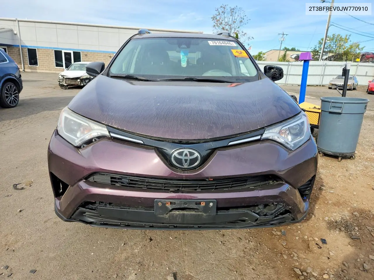 2018 TOYOTA RAV 4 VIN 2T3BFREV0JW770910 — фото 5