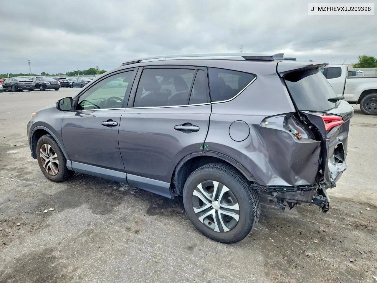 2018 TOYOTA RAV 4 VIN JTMZFREVXJJ209398 — фото 2