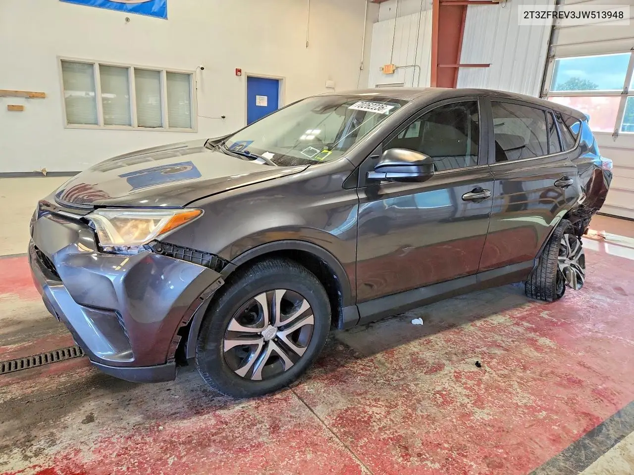 TOYOTA RAV 4 2018, VIN 2T3ZFREV3JW513948