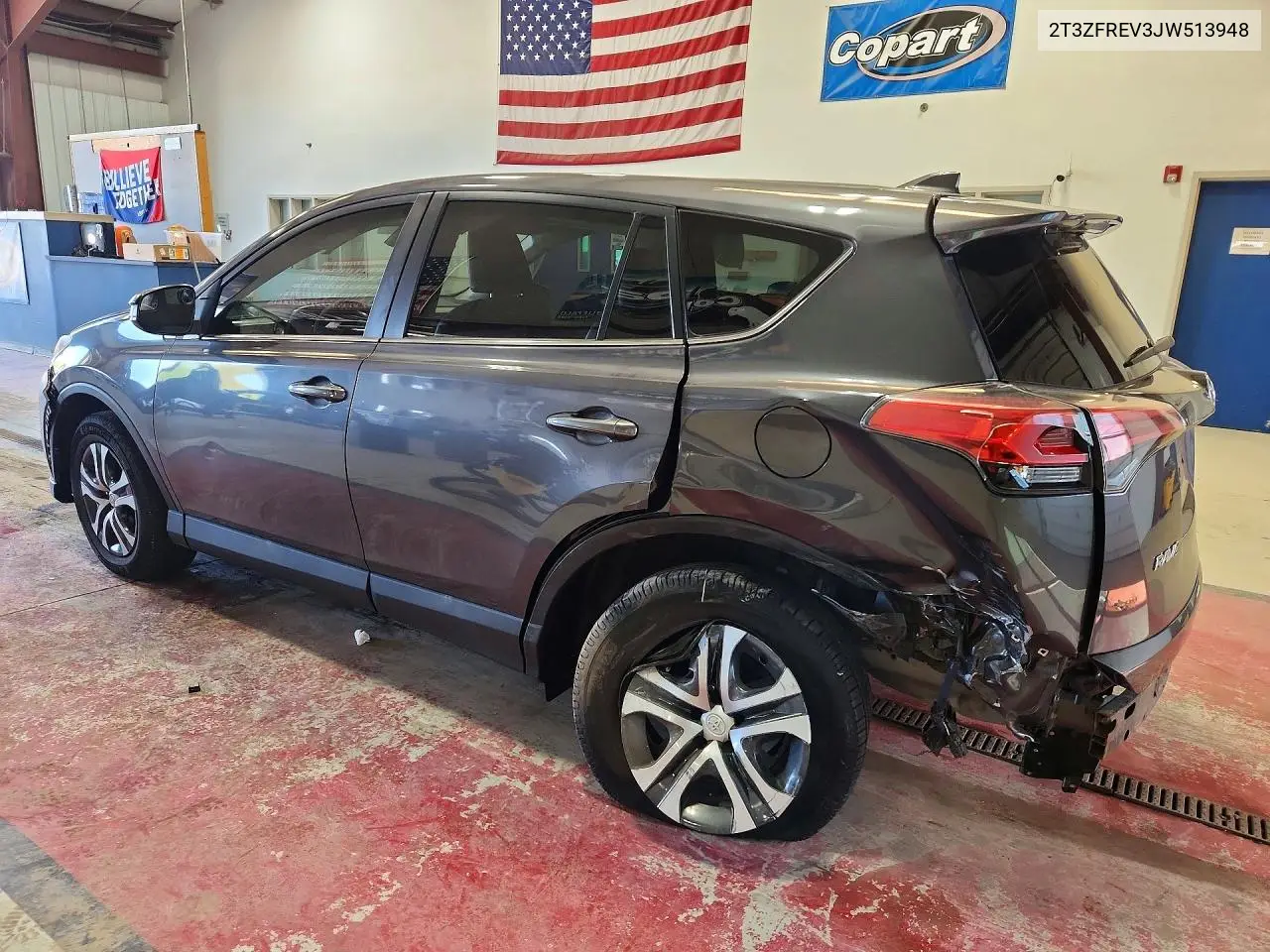2018 TOYOTA RAV 4 VIN 2T3ZFREV3JW513948 — фото 2