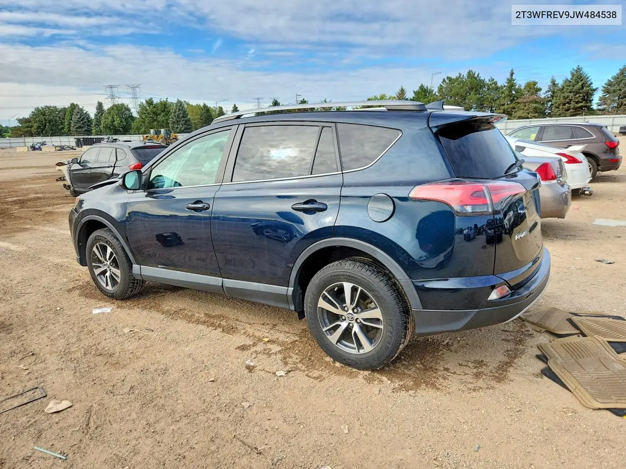2018 TOYOTA RAV 4 VIN 2T3WFREV9JW484538 — фото 2