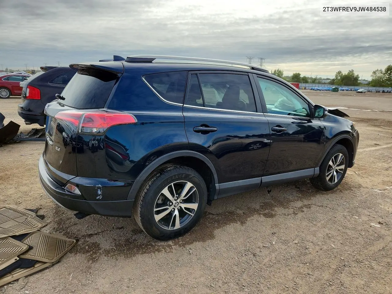 2018 TOYOTA RAV 4 VIN 2T3WFREV9JW484538 — фото 3