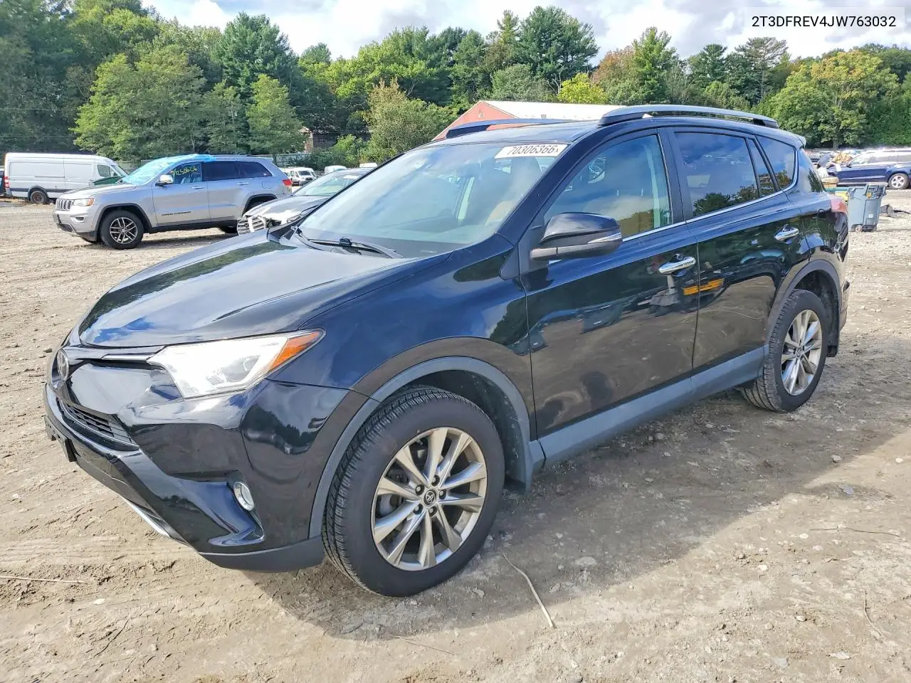 TOYOTA RAV 4 2018, VIN 2T3DFREV4JW763032