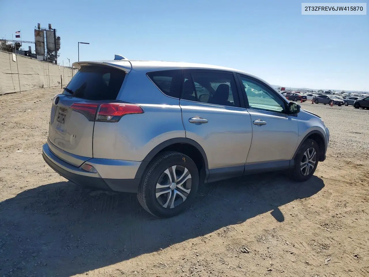 2018 TOYOTA RAV 4 VIN 2T3ZFREV6JW415870 — фото 3
