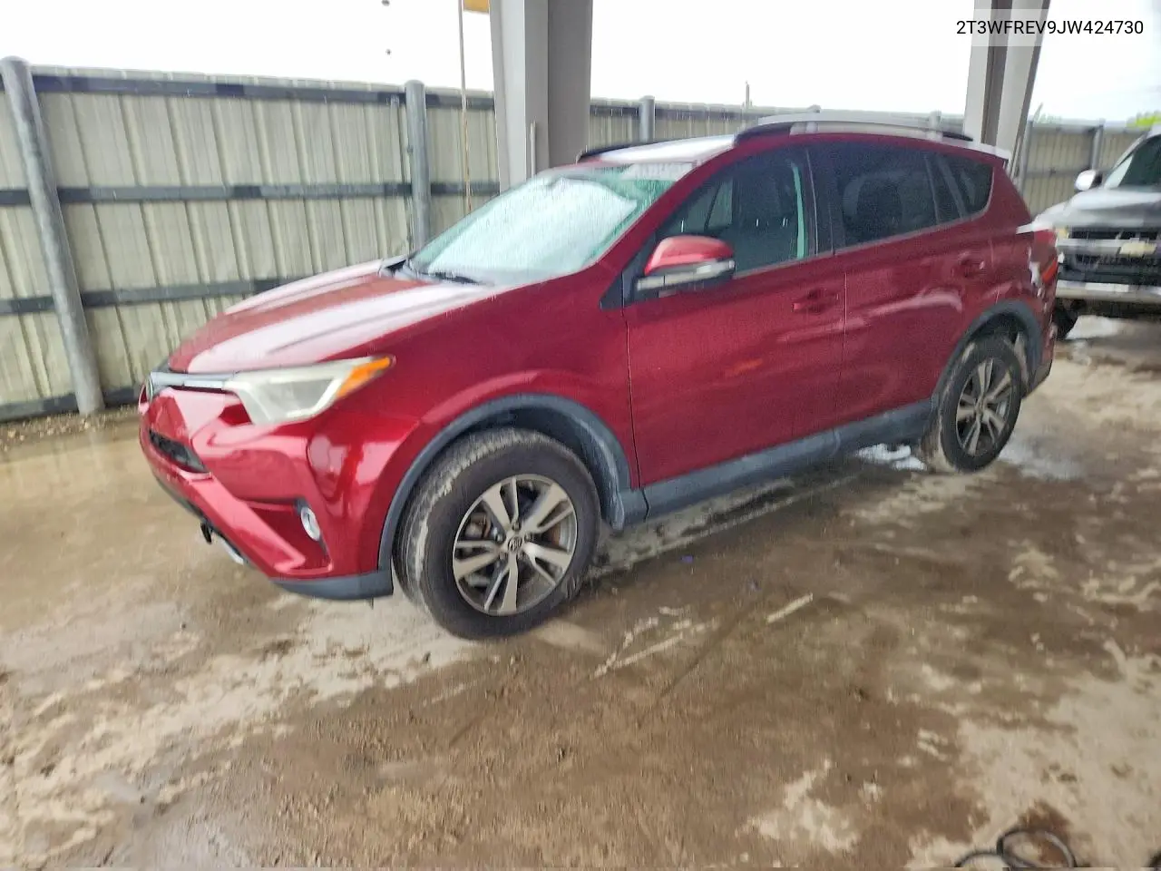 TOYOTA RAV 4 2018, VIN 2T3WFREV9JW424730