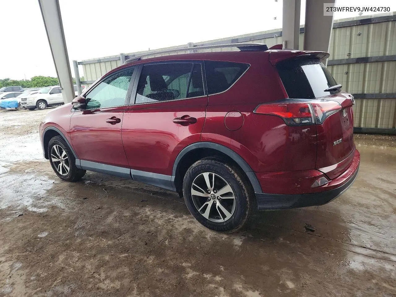 2018 TOYOTA RAV 4 VIN 2T3WFREV9JW424730 — фото 2