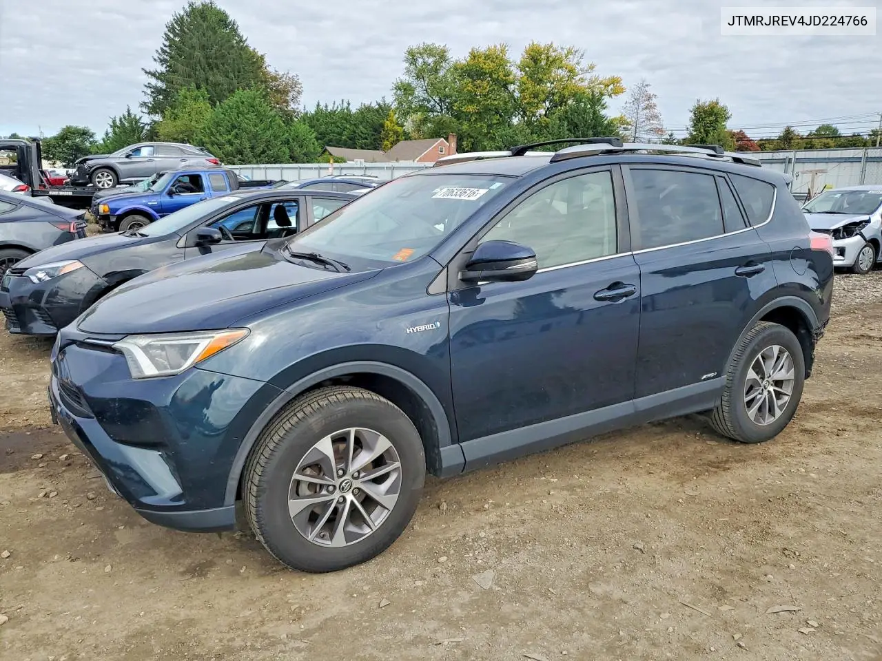 TOYOTA RAV 4 2018, VIN JTMRJREV4JD224766