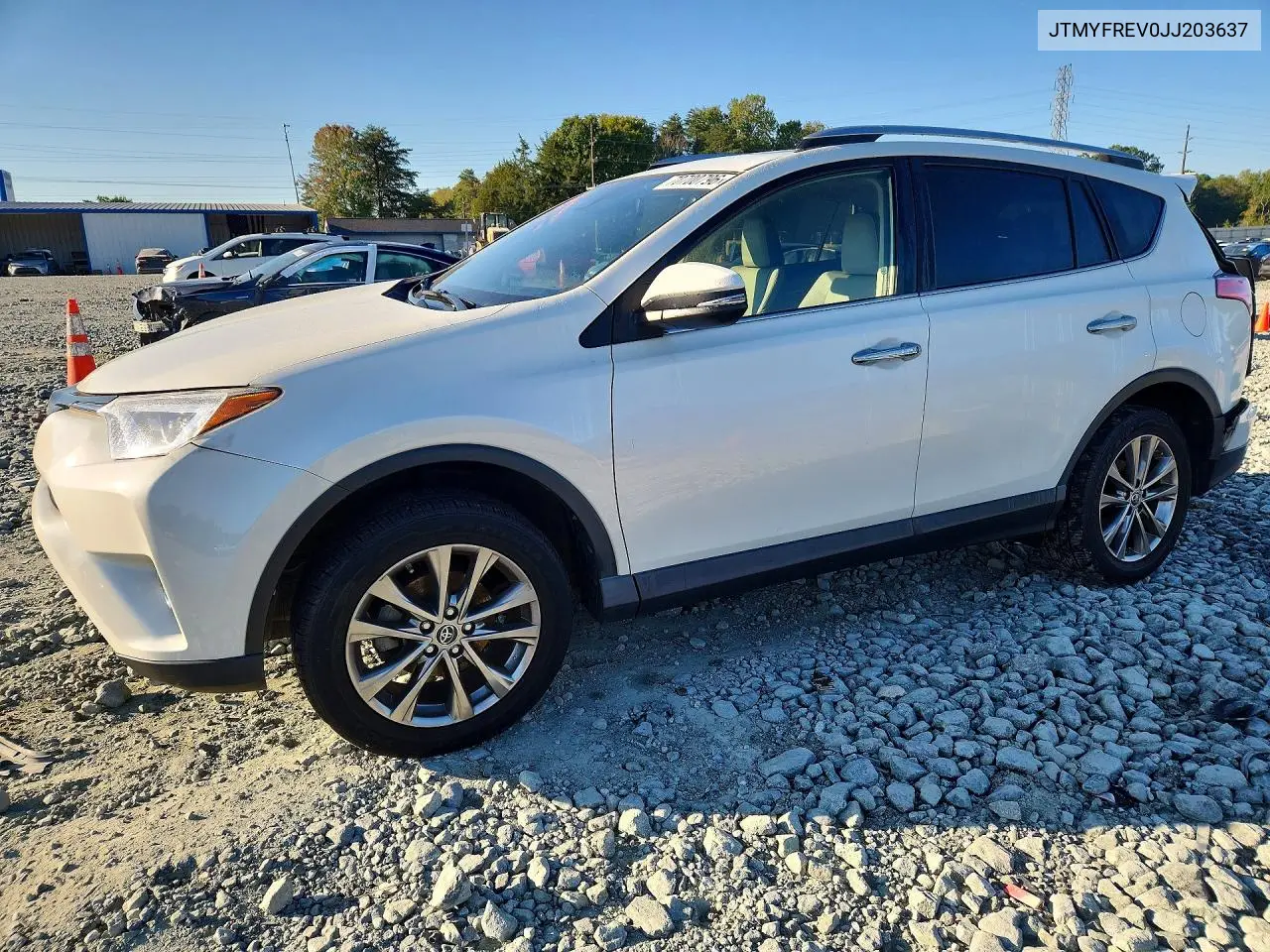 TOYOTA RAV 4 2018, VIN JTMYFREV0JJ203637
