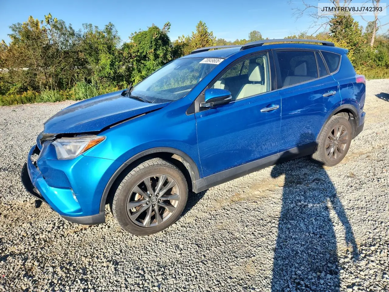 TOYOTA RAV 4 2018, VIN JTMYFREV8JJ742393