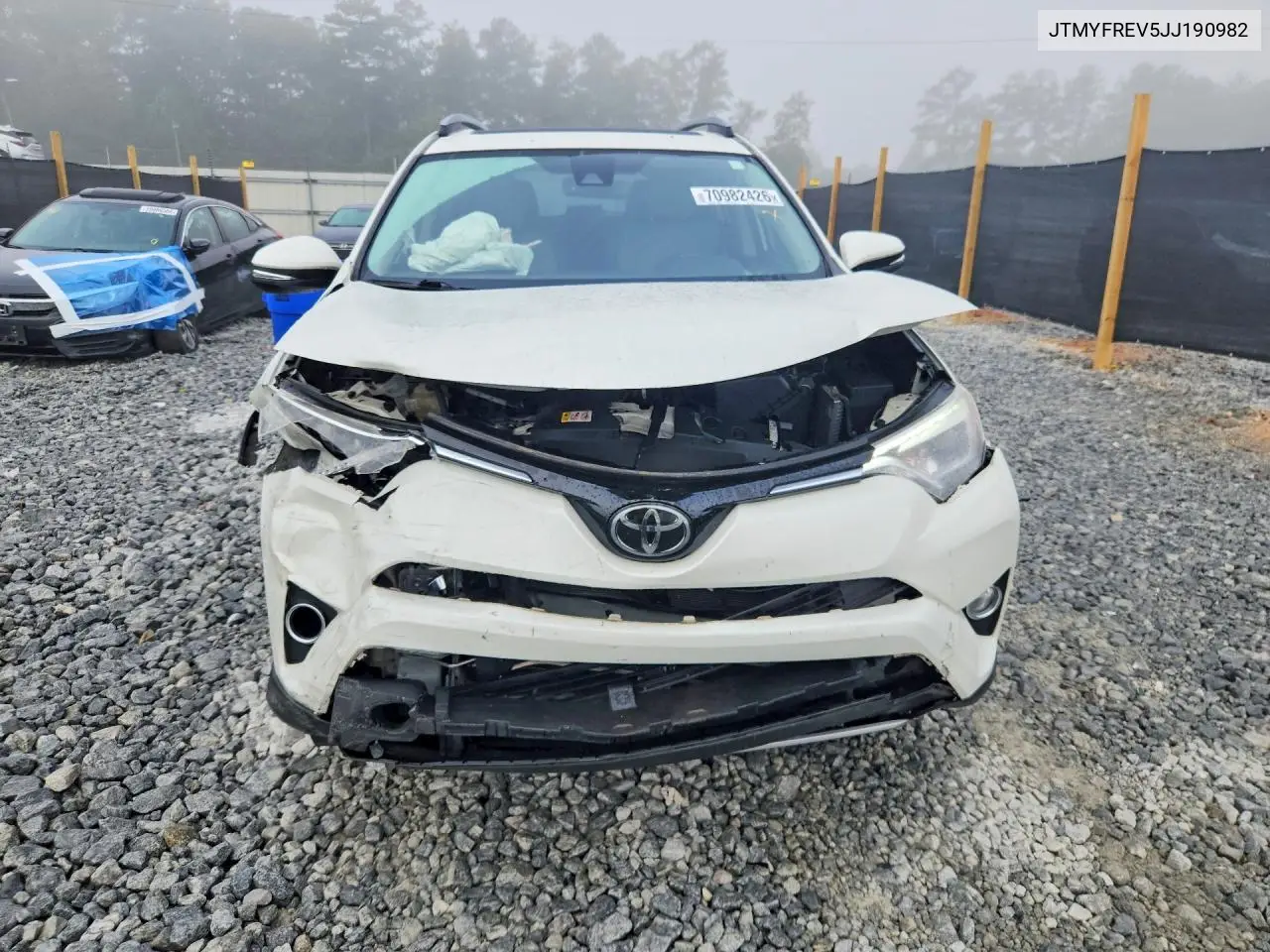 2018 TOYOTA RAV 4 VIN JTMYFREV5JJ190982 — фото 5