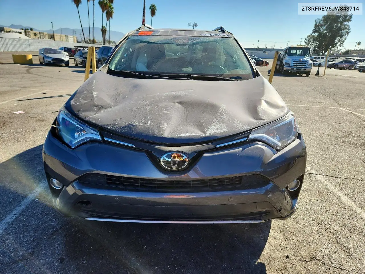 2018 TOYOTA RAV 4 VIN 2T3RFREV6JW843714 — фото 5