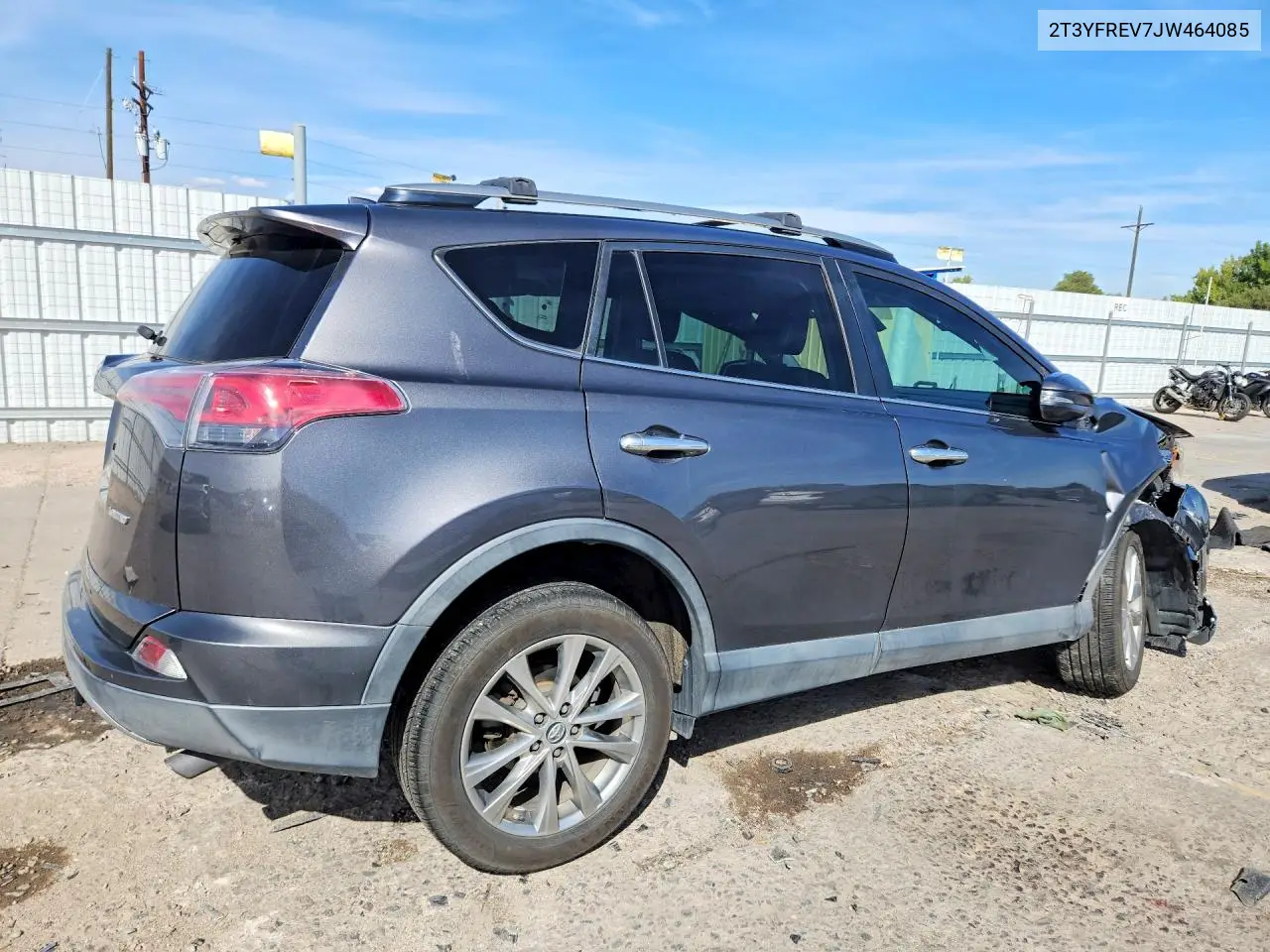 2018 TOYOTA RAV 4 VIN 2T3YFREV7JW464085 — фото 3