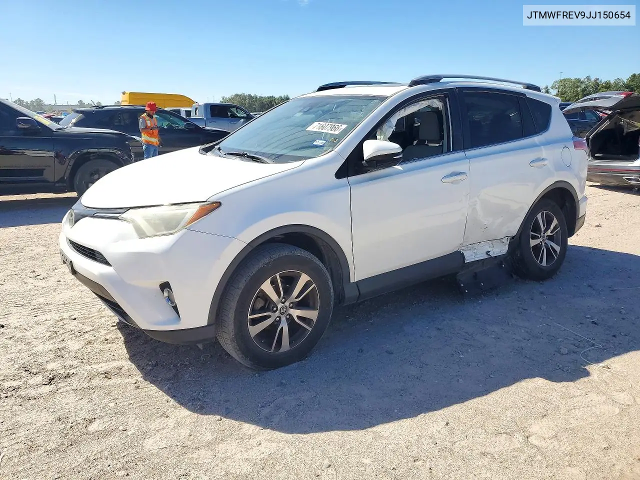 TOYOTA RAV 4 2018, VIN JTMWFREV9JJ150654