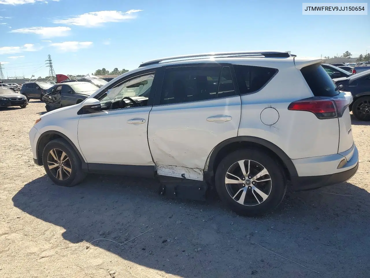 2018 TOYOTA RAV 4 VIN JTMWFREV9JJ150654 — фото 2
