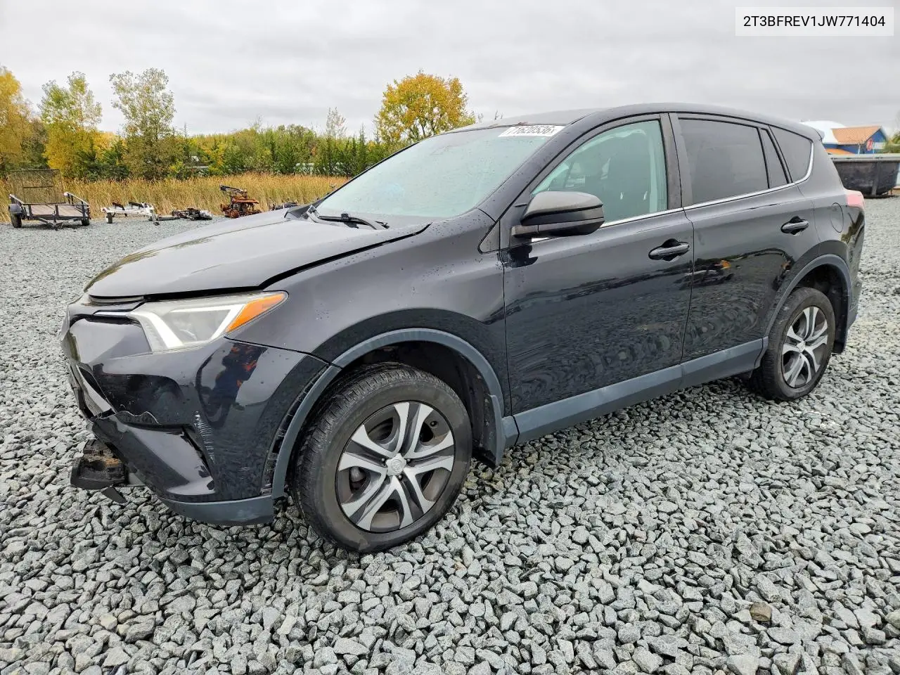 TOYOTA RAV 4 2018, VIN 2T3BFREV1JW771404