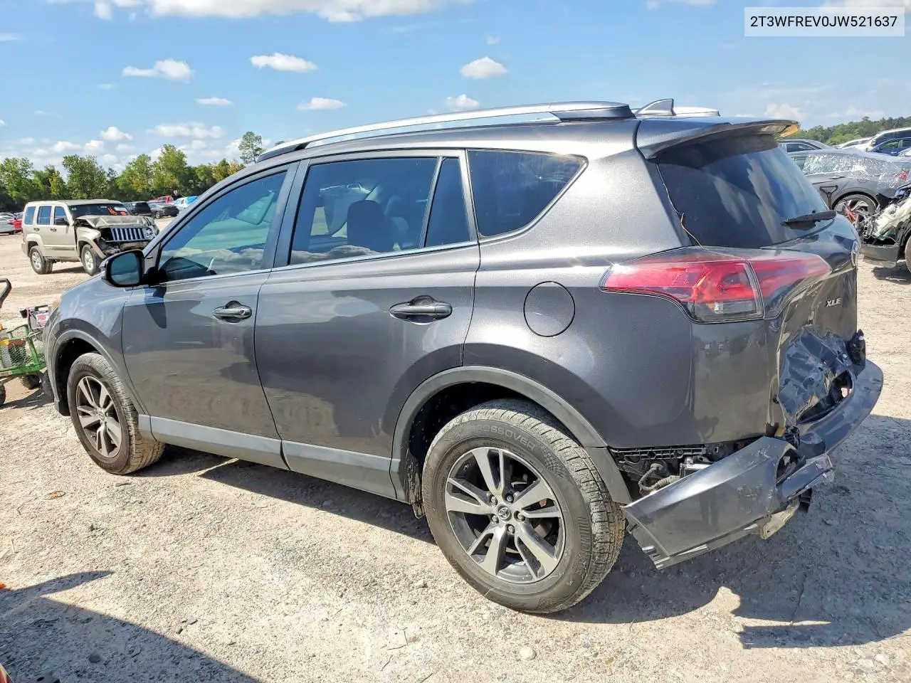 2018 TOYOTA RAV 4 VIN 2T3WFREV0JW521637 — фото 2