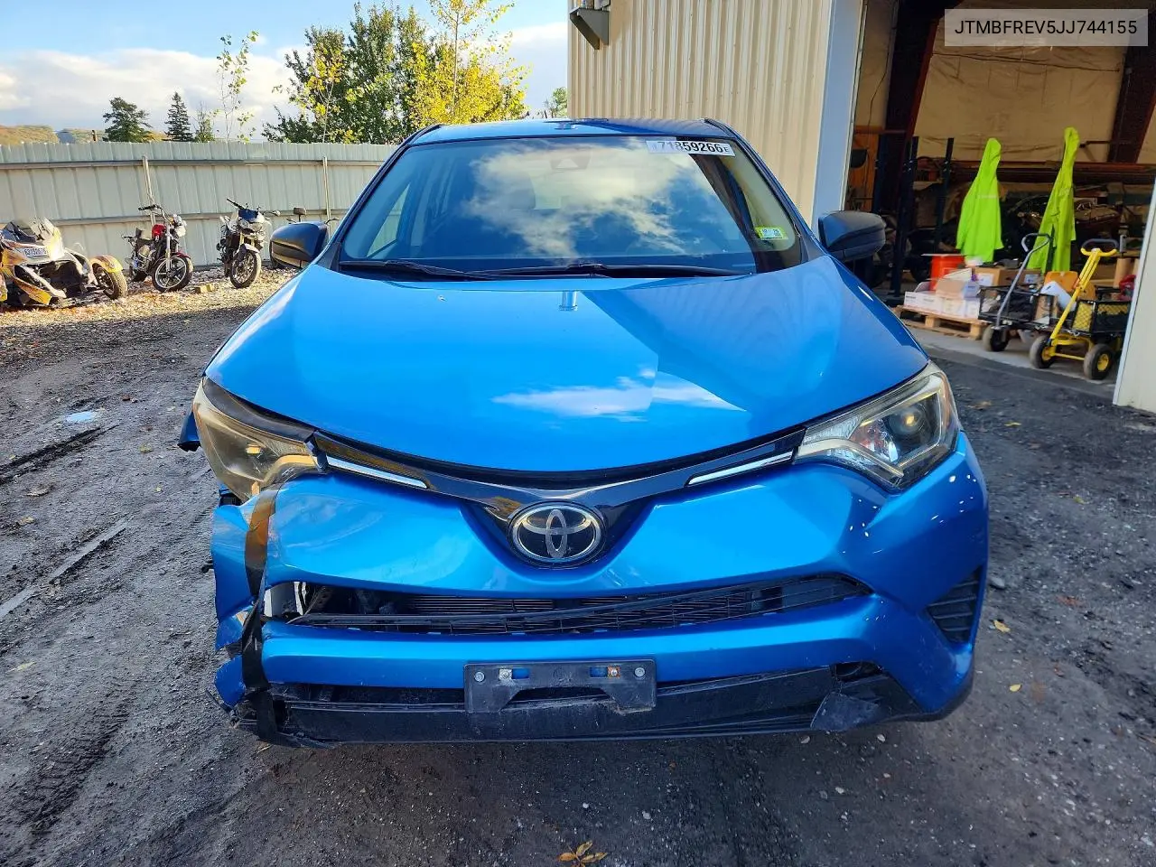 2018 TOYOTA RAV 4 VIN JTMBFREV5JJ744155 — фото 5