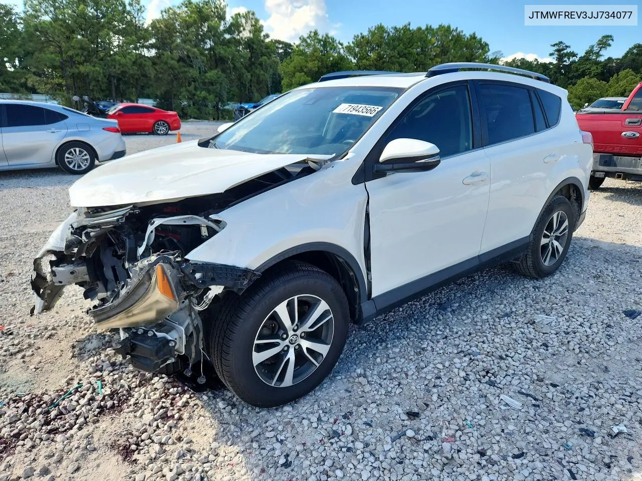 TOYOTA RAV 4 2018, VIN JTMWFREV3JJ734077