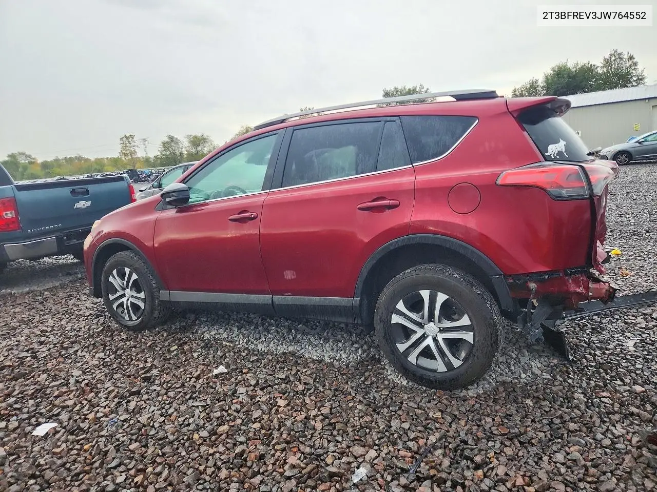 2018 TOYOTA RAV 4 VIN 2T3BFREV3JW764552 — фото 2