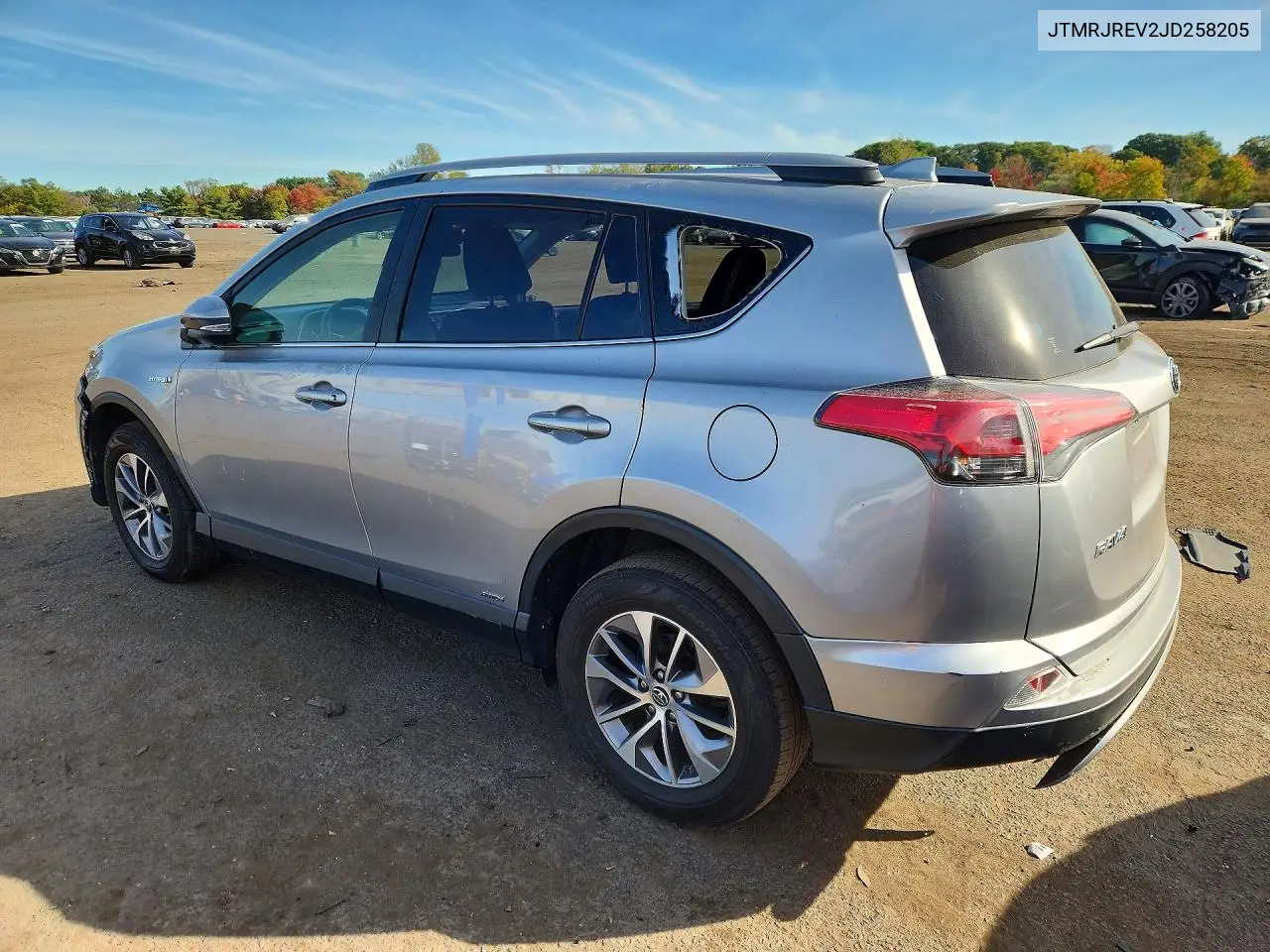 2018 TOYOTA RAV 4 VIN JTMRJREV2JD258205 — фото 2