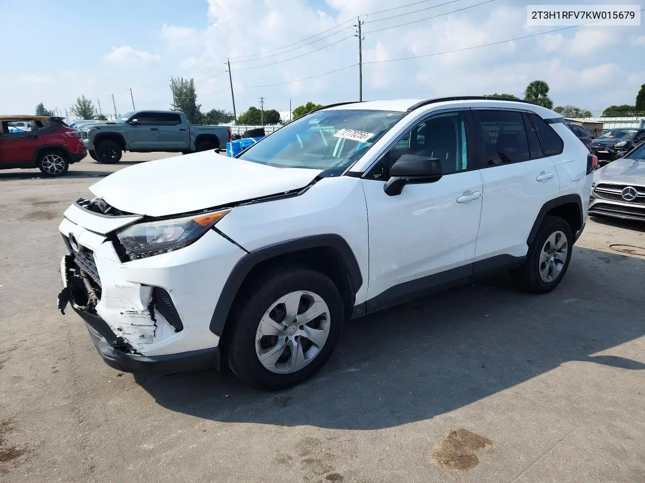 TOYOTA RAV 4 2018, VIN 2T3H1RFV7KW015679