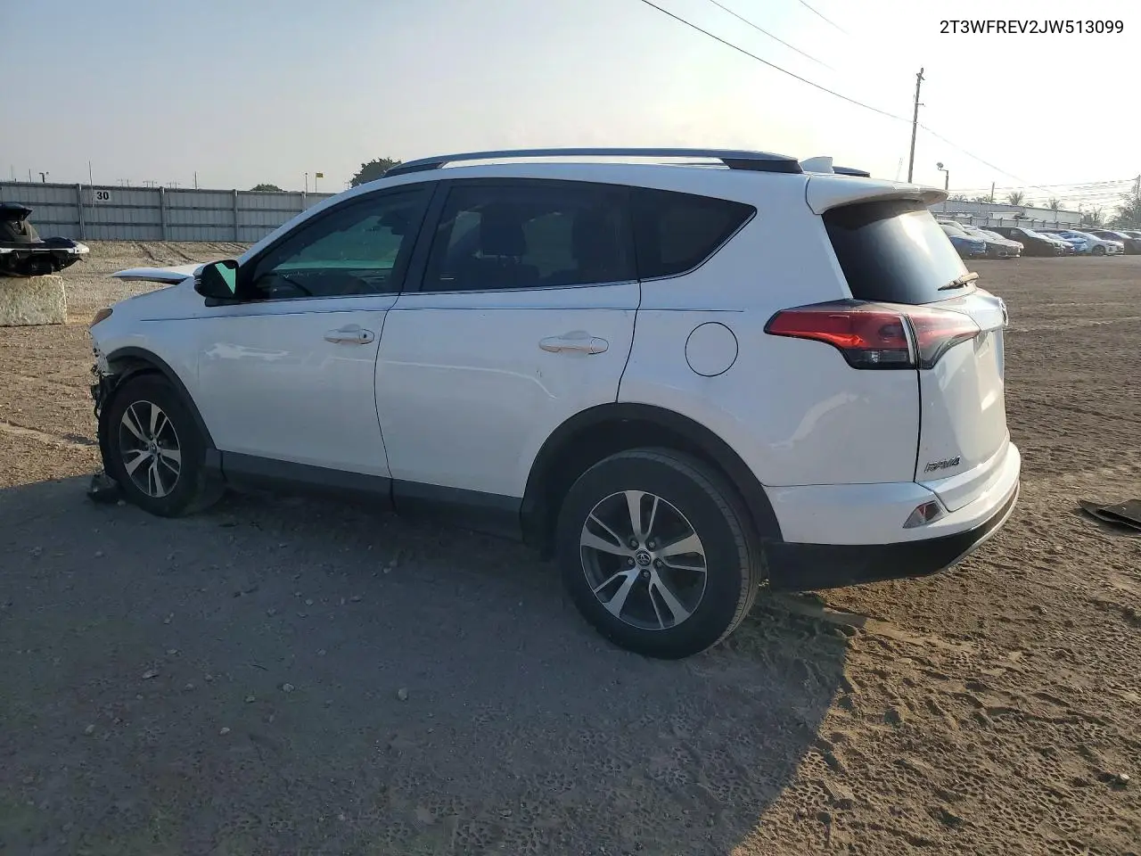 2018 TOYOTA RAV 4 VIN 2T3WFREV2JW513099 — фото 2