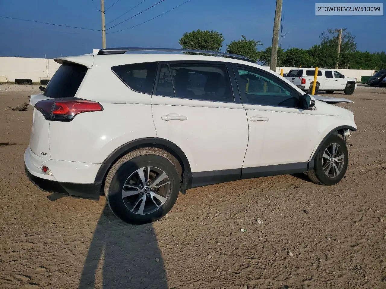 2018 TOYOTA RAV 4 VIN 2T3WFREV2JW513099 — фото 3