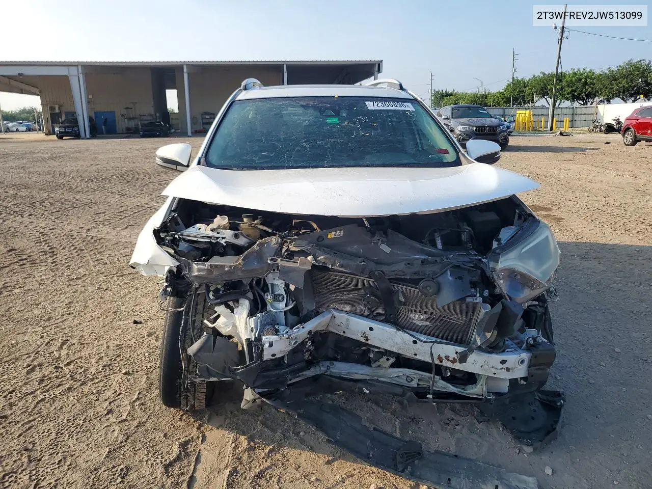 2018 TOYOTA RAV 4 VIN 2T3WFREV2JW513099 — фото 5