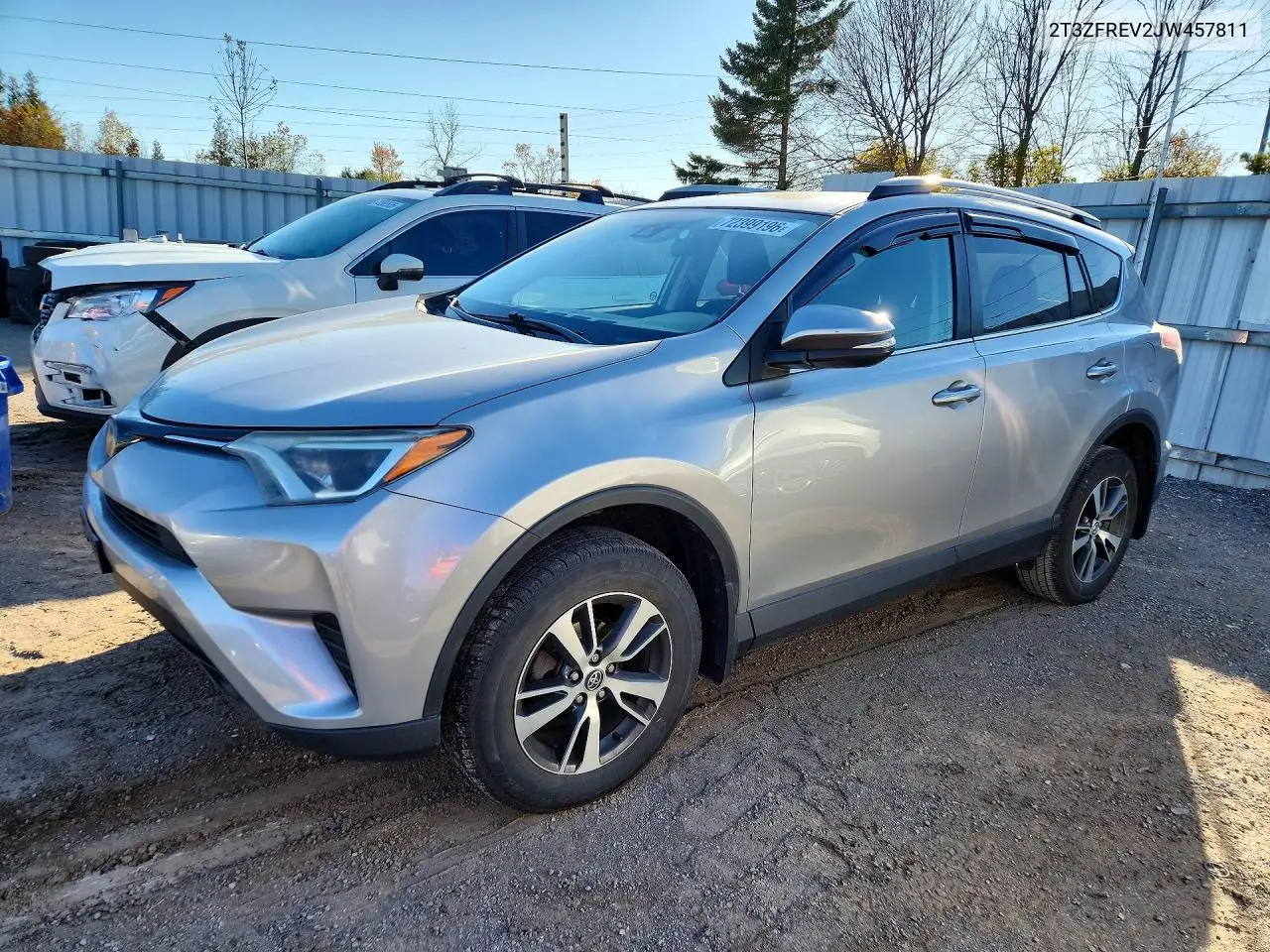 TOYOTA RAV 4 2018, VIN 2T3ZFREV2JW457811