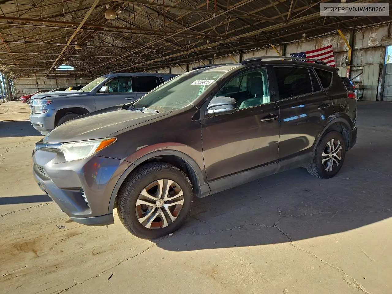 TOYOTA RAV 4 2018, VIN 2T3ZFREV0JW450260