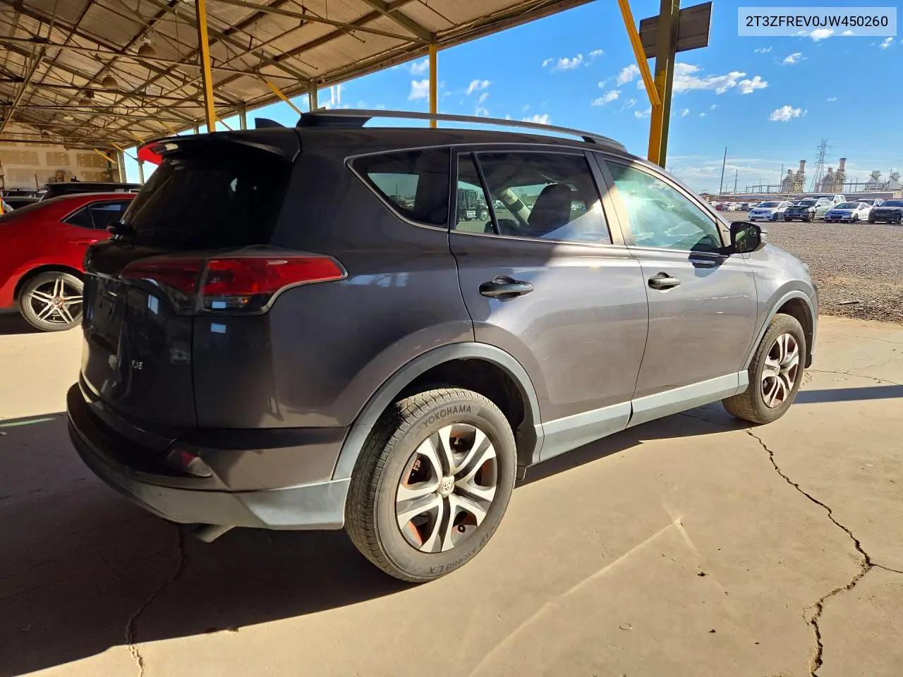 2018 TOYOTA RAV 4 VIN 2T3ZFREV0JW450260 — фото 3